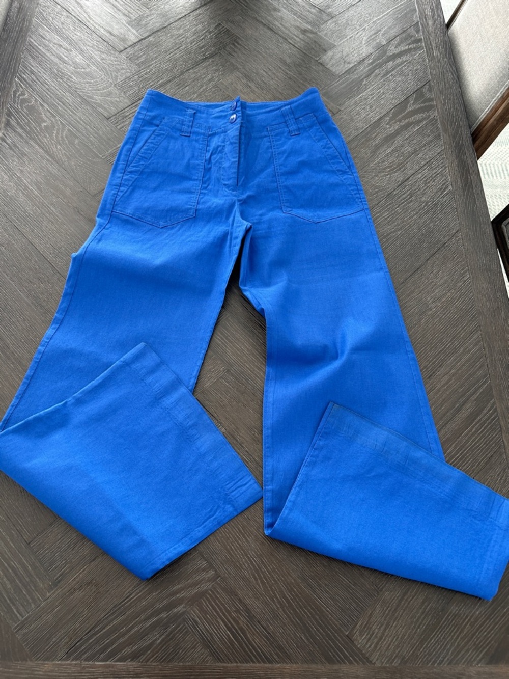 Anthropologie Maeve Naomi  Royal Blue Pants